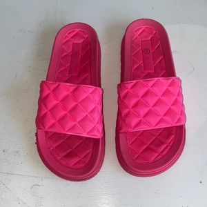 Hot Pink Slides